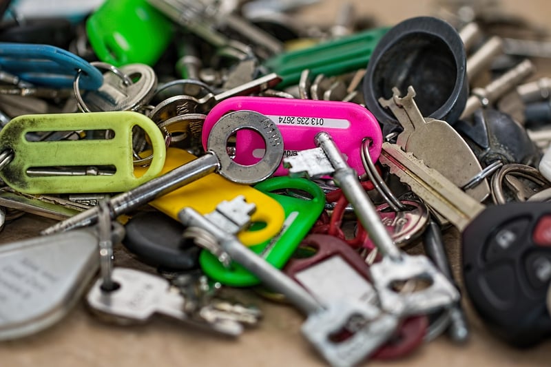 Upcycled Fabric Scraps Keychains